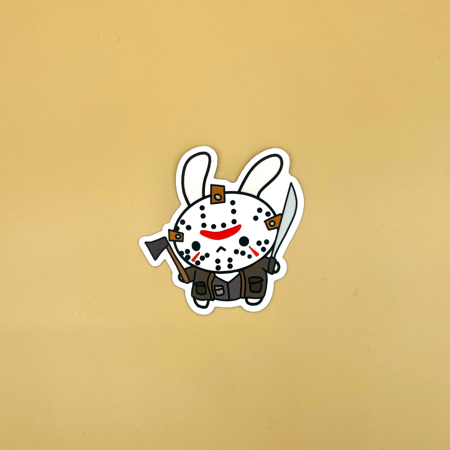 Horror Bunny Vinyl Stickers (Inspired Art)